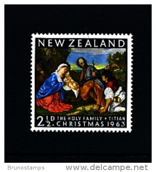 NEW ZEALAND - 1963  CHRISTMAS  MINT NH - Nuovi