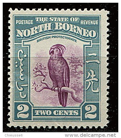 Bornéo Du Nord ** N° 243 - Série Courante. Oiseau : Cacatoès - Nordborneo (...-1963)