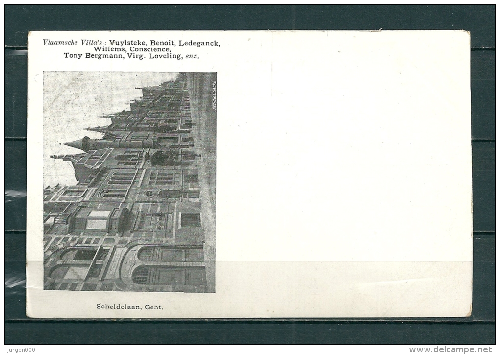 GAND: Vlaamsche Villa's, Niet Gelopen Postkaart  (GA14794) - Gent