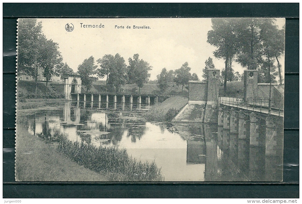 TERMONDE: Porte De Bruxelles,  Niet Gelopen Postkaart  (GA14857) - Dendermonde