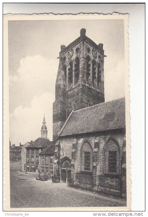 Veurne, St Niklaaskerk En Appelmarkt (pk14237) - Unclassified