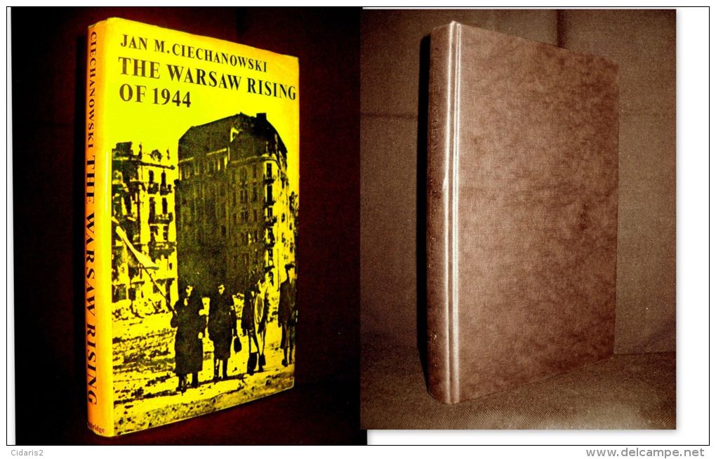 "WARSAW RISING Of 1944" Guerre 39 45 War Krieg WW2 Varsovie Warschau Pologne Poland 1st Edition ! - Guerre 1939-45