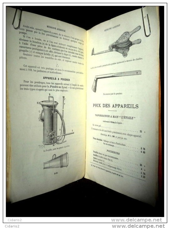 Revue "La MEDECINE AGRICOLE" Agriculture Horticulture Viticulture Vigne Vin 1909 ! - Tuinieren