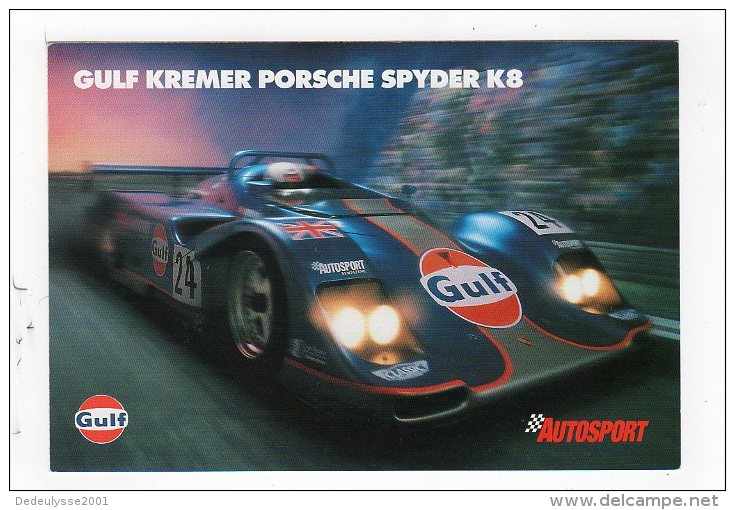 Aot14   65774    Gulf Kremer Porche  Spyder K 8 - Le Mans