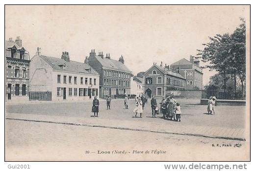 LOOS LES LILLE (59) PLACE DE L'EGLISE - Loos Les Lille