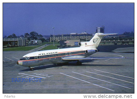 Aerei Icelandair B.727 TF-FIE  Aereo Avion Aircraft FP 149 Aviation Aiplane - 1946-....: Era Moderna