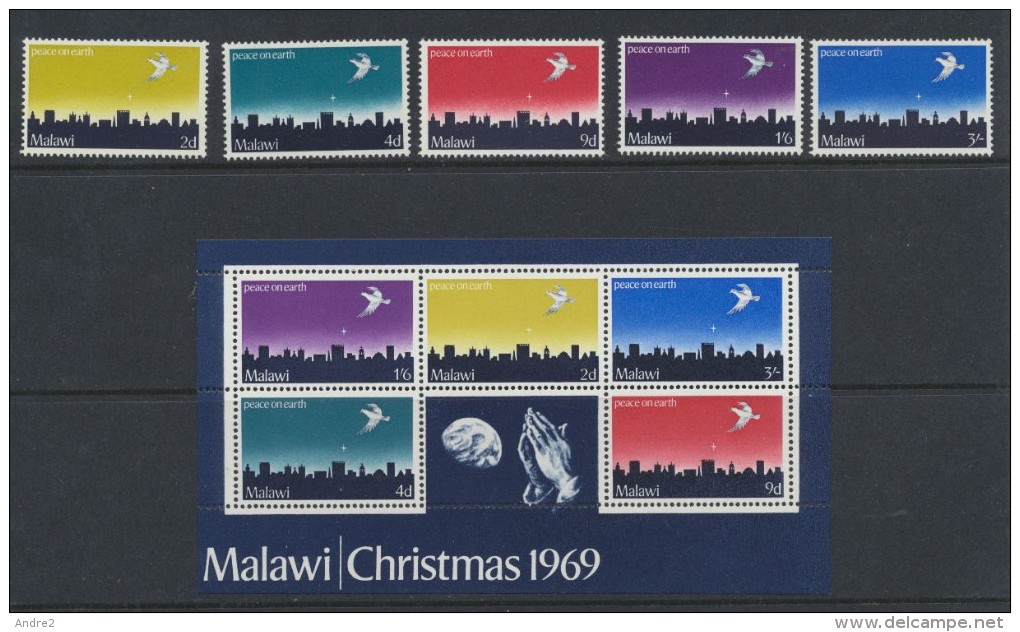 Malawi  1969  Complete Year  ***MNH Or * MVLH(light Trace) - Malawi (1964-...)