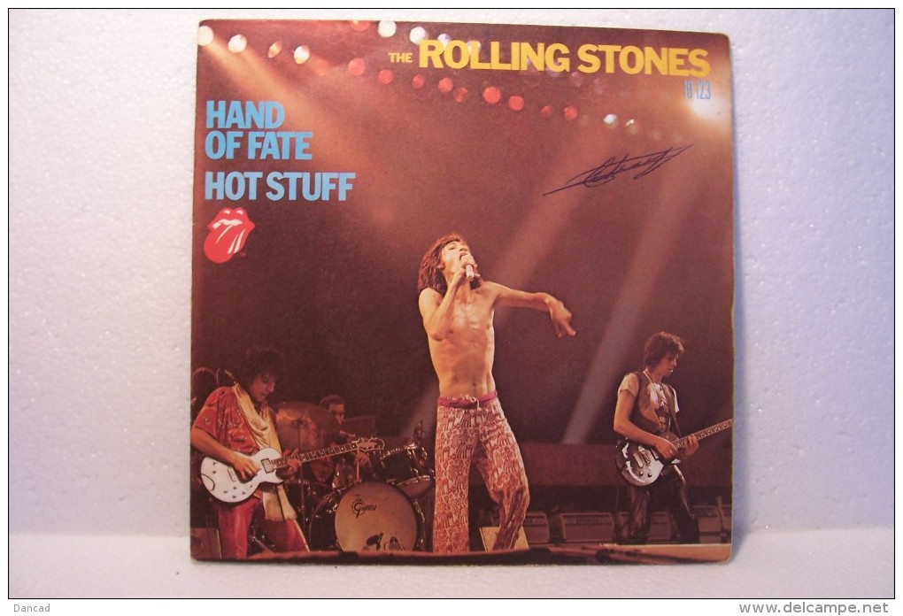 THE  ROLLING  STONES ---hand Of Fate -hot Stuff - Rock