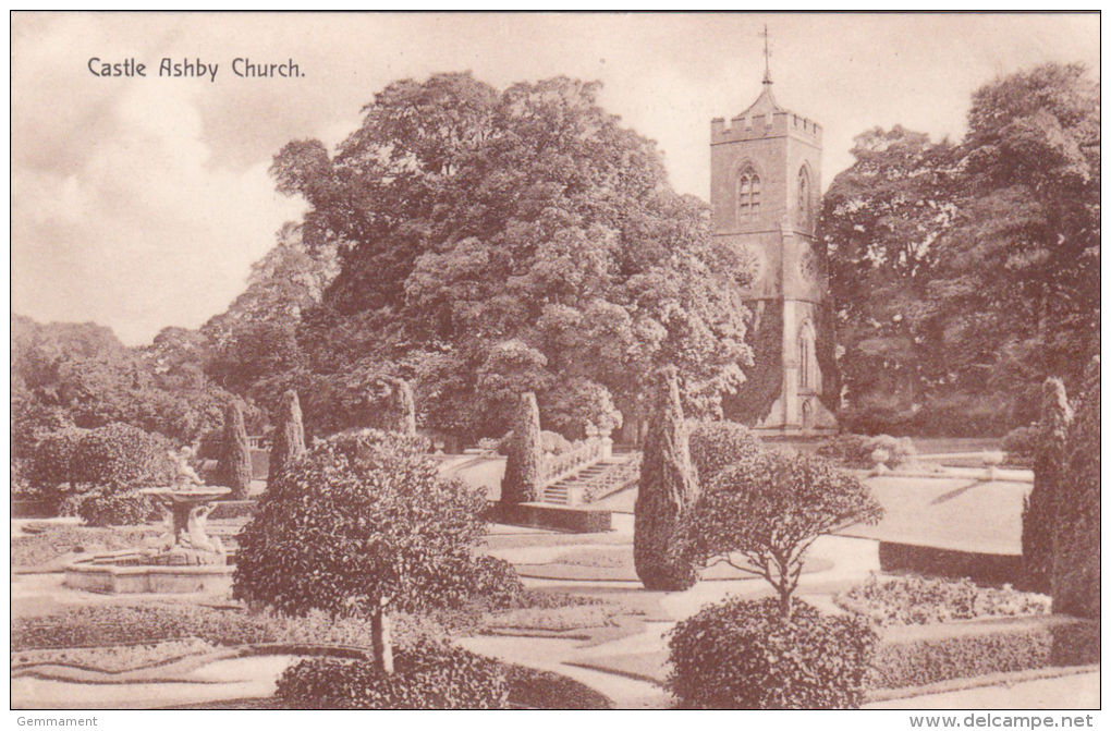 CASTLE ASHBY CHURCH - Northamptonshire
