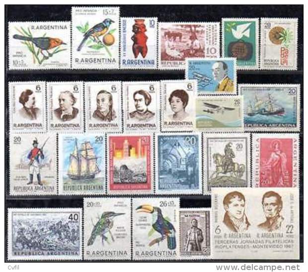 ARGENTINE 1967-68 - COMMEMORATIFS (53v + 1 BF) - Ongebruikt