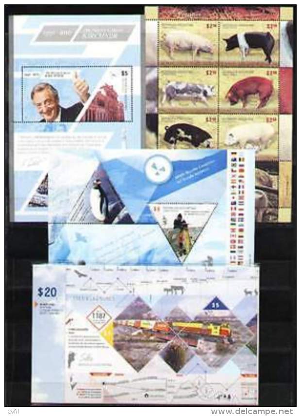 ARGENTINE / ARGENTINA 2011 - ANNEE COMPLETE 29v + 14 BF - Unused Stamps