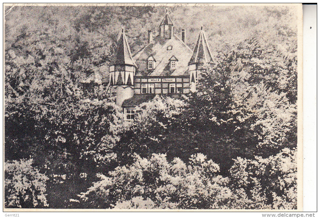 0-5400 SONDERSHAUSEN - STRAUSSBERG, Waldhaus, Landpoststempel "Wemrode über Sondershausen", 1935 - Sondershausen