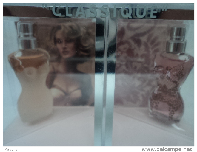 GAULTIER COFFRET EXPORT  4 MINIS ///NEUF ///ENCORE SOUS BLISTER   SUPERBE   VOIR &  LIRE !!! - Mignon Di Profumo Donna (con Box)