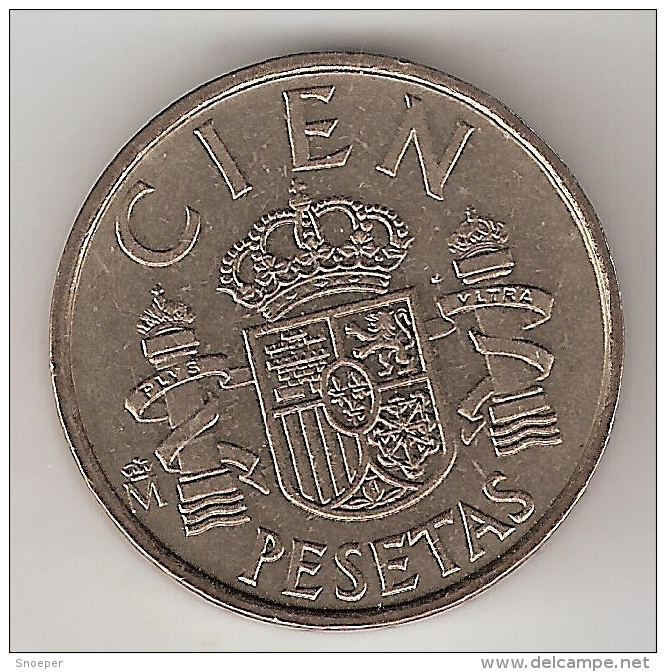 *spain  100 Pesetas  1983    Km 826   Xf - 100 Pesetas