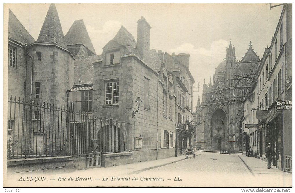 61 ALENCON - Rue Du Bercail - Le Tribunal De Commerce - Alencon