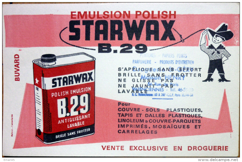 BUVARD STARWAX B29 - Animaux