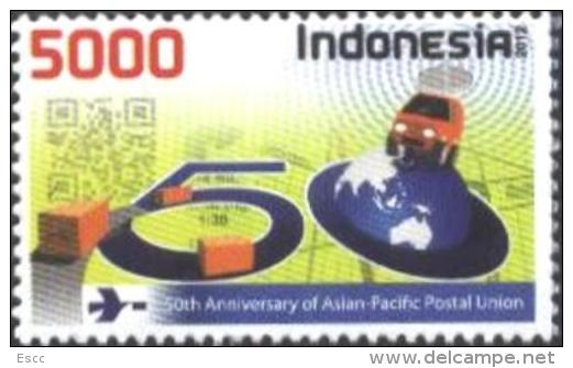 Mint Stamp Post  2012 From Indonesia - Correo Postal