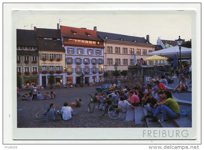 GERMANY -  AK 205820 Freiburg - Sommerflair Auf Dem Augustinerplatz - Freiburg I. Br.