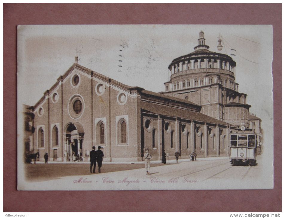 Mi1211)  Milano -   Corso Magenta - Chiesa Delle Grazie - Milano