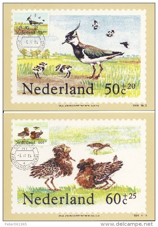 152 Maximumkaarten Enschedé - 1984 T/m 1990 Compleet - Cartoline Maximum