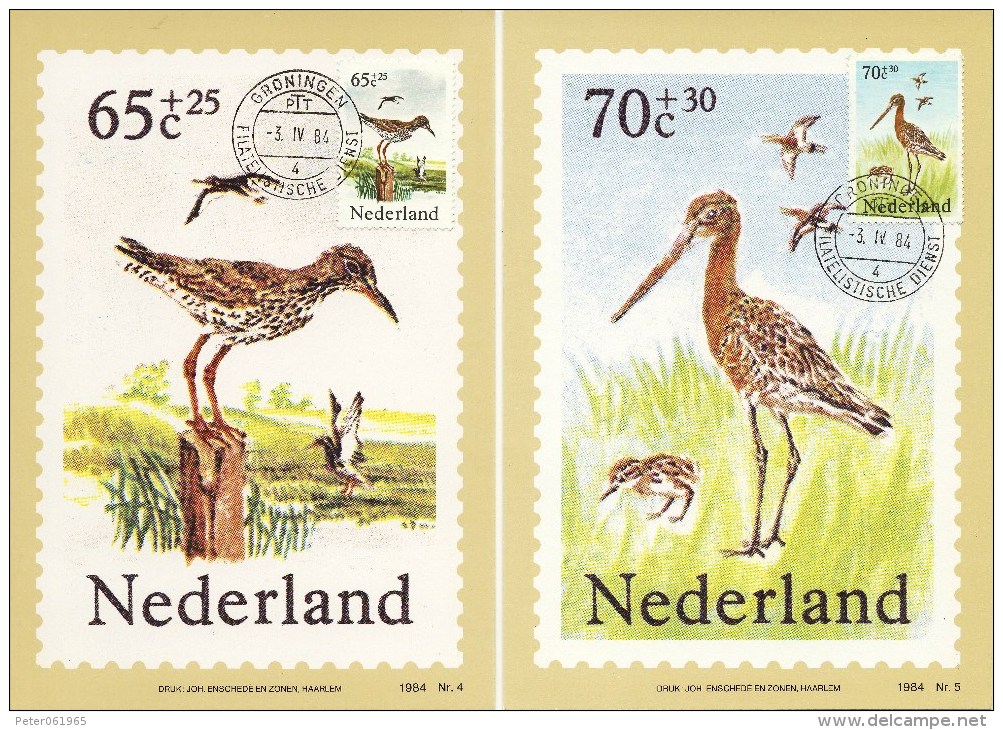 152 Maximumkaarten Enschedé - 1984 T/m 1990 Compleet - Cartes-Maximum (CM)