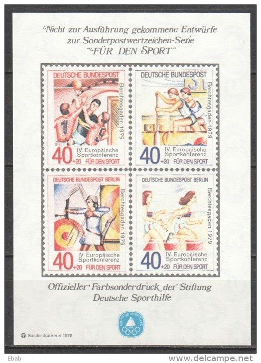 Germany Berlin - Collection Of 11 Colour Samples (Farbsonderduck) Bundesdruckerei - Other & Unclassified