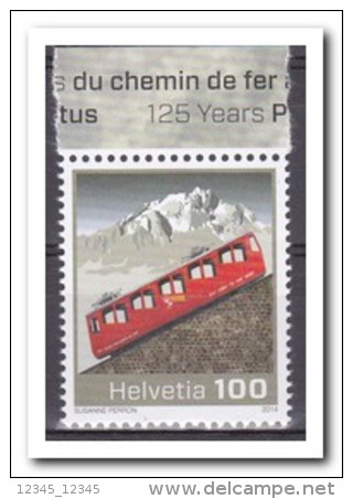 Zwitserland 2014, Postfris MNH, 125 J. PILATUS Funicular, Trains - Ungebraucht