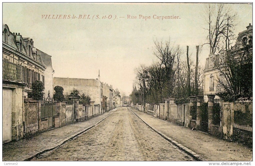 VILLIERS-LE-BEL RUE PAPE CARPENTIER 95 VAL-D'OISE - Villiers Le Bel