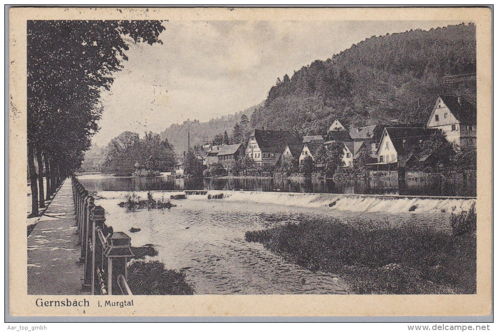 BW GERNSBACH 1931-8-12 Gernsbach Foto A. Weber - Gernsbach