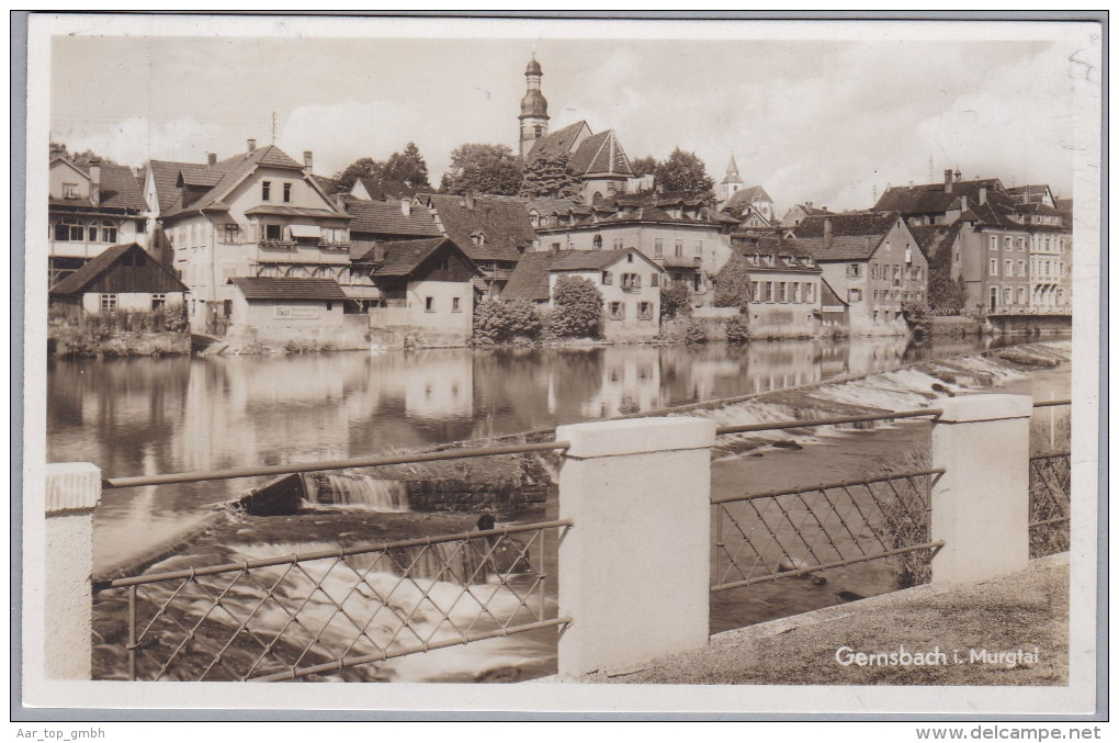 BW GERNSBACH 1935-1-29 Gernsbach Nach Mannheim Foto Gebr. Metz - Gernsbach