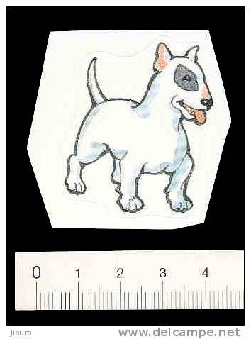 Petit Autocollant Sticker / Bull Terrier  /  Animal Chien Dog  // BIM 105 - Autres & Non Classés