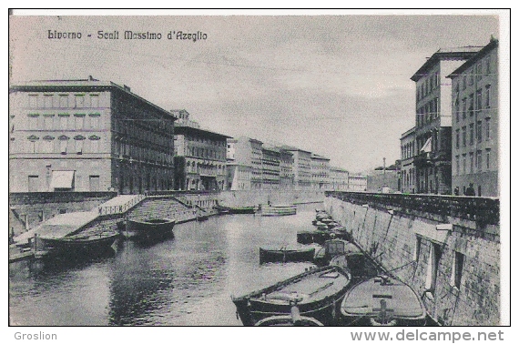 LIVORNO SCALI MASSIMO D´AZEGLIO43550     1927 - Livorno