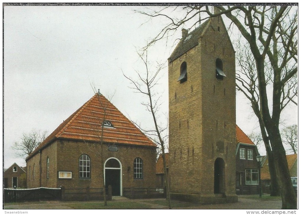 NL.- Ballum - Ameland. Nederlands Hervormde Kerk. 2 Scans - Ameland