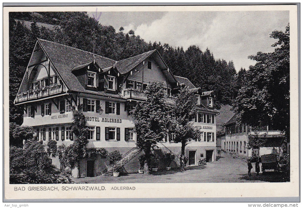 BW BAD GRIESBACH Ungebraucht Hotel Adlerbad Foto Schrempp - Bad Peterstal-Griesbach