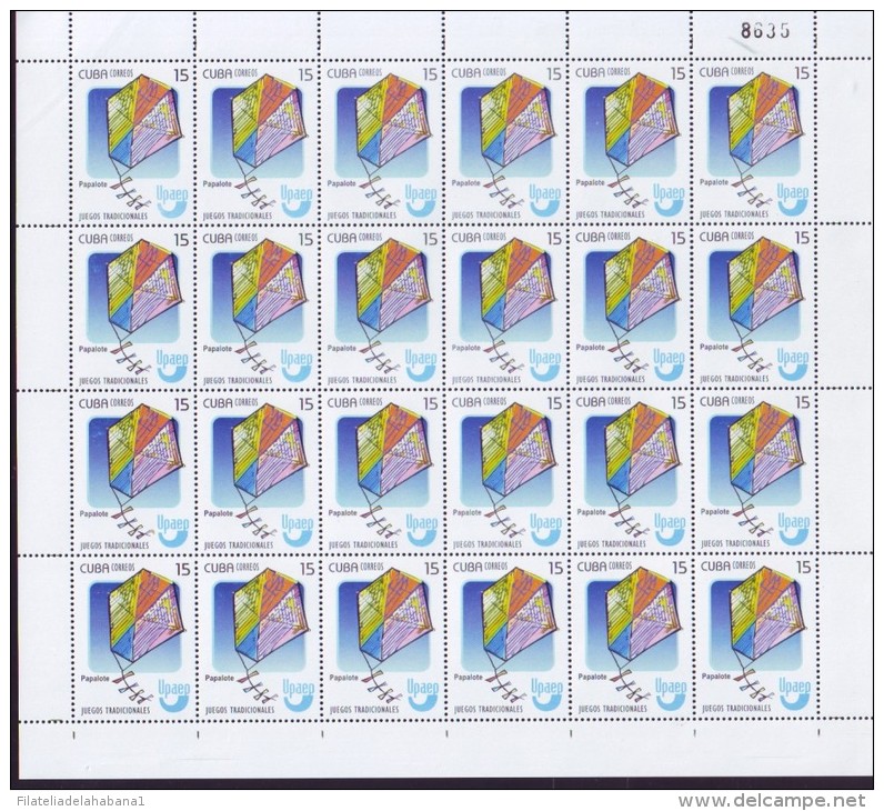 2009.528 CUBA MNH SHEET COMPLETE 2009 MNH UPAEP GAMES - Hojas Y Bloques