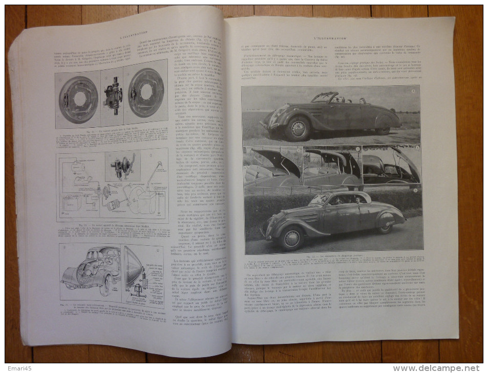 GEO HAM/illustrateur/auto/tou Risme/ILLUSTRATION/3 Octobre 1936/ - Cars