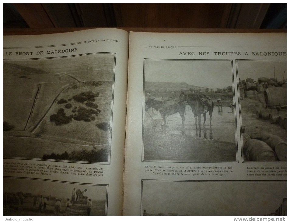 1916 LPDF:Vauclerc;Chevaux-soldats;Le ROI Pinard;ROUMANIE;Brasso;Kronstadt;Estrée;Asseviller ;BELGIQUE;Pirée;Gerbéviller - Français