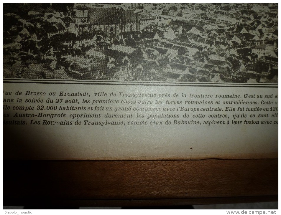 1916 LPDF:Vauclerc;Chevaux-soldats;Le ROI pinard;ROUMANIE;Brasso;Kronstadt;Estrée;Asseviller ;BELGIQUE;Pirée;Gerbéviller