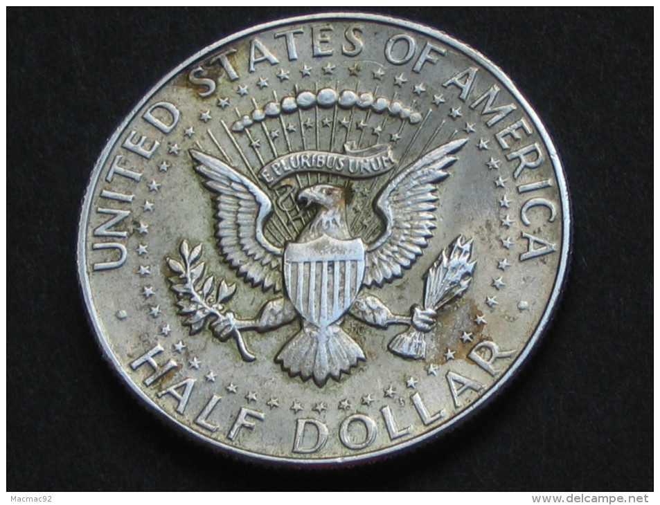 Half  - 1/2 Dollar 1968 D - KENNEDY - Silver - Etats-Unis - United States - USA **** EN ACHAT IMMEDIAT **** - 1964-…: Kennedy