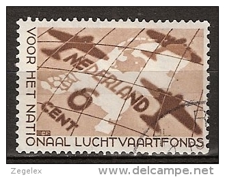 1935 Luchtvaartfonds NVPH 278 Gestempeld/ Cancelled - Oblitérés