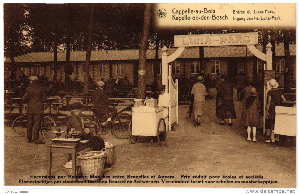 BRABANT  3 CP Kapelle Op Den Bosch  Mechelbaan Ingang Luna Park  Vertrekplaats Luna Park - Kapelle-op-den-Bos