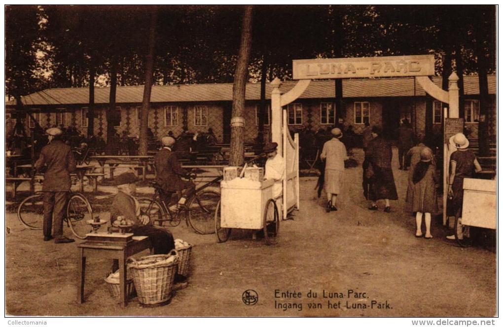 BRABANT  2 CP Kapelle Op Den Bosch   Ingang Luna Park   Zicht Op De Vaart   1905 - Kapelle-op-den-Bos