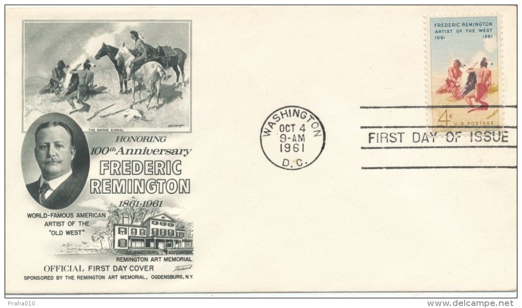 I6893 - USA / FDC (1961) Washington, D.C. - Indiani D'America