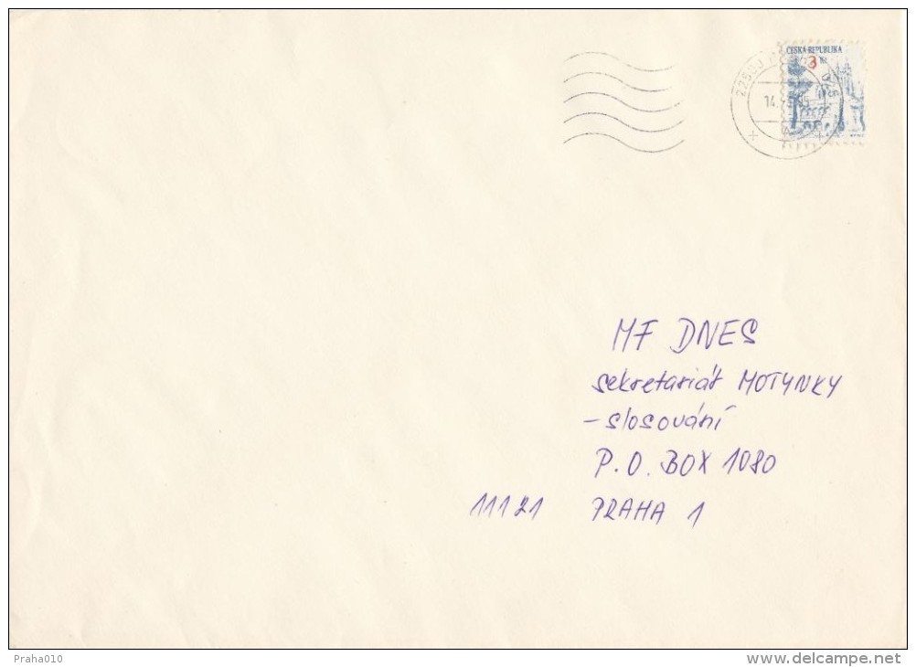 I6895 - Czech Rep. (1995) 225 00 Praha 025 (postage Stamp - To The Detriment Of Counterfeit Postal Administration) ! - Variedades Y Curiosidades