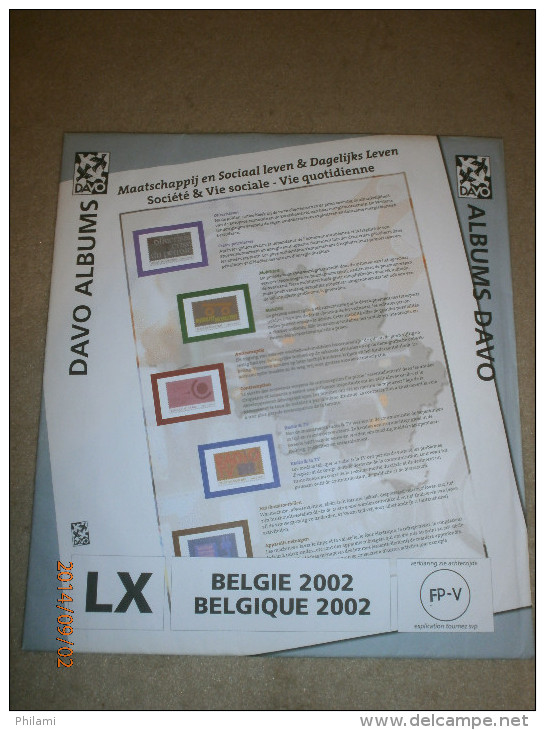 SUPPLEMENT DAVO BELGIQUE 2002 FP - V . - De Bandas