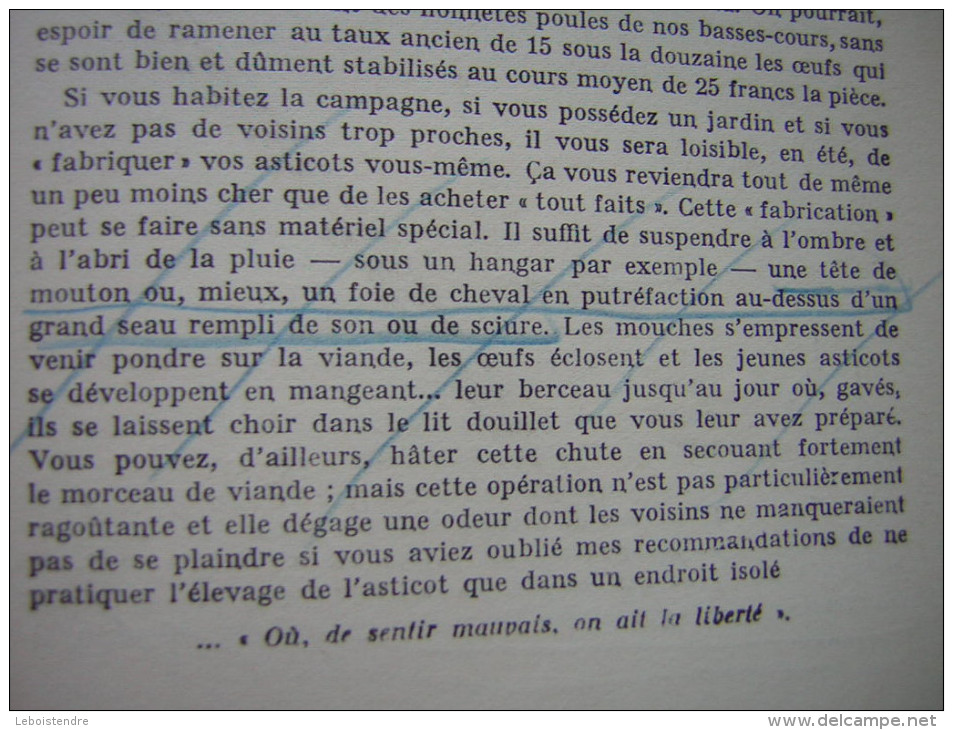 LIVRE SUR  LA PECHE DE RAOUL RENAULT   LE GARDONS MOEURS SES PECHES   EDITIONS BORNEMANN 1960