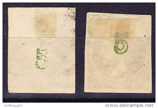 Griechenland - 1875/80 - 5 Lepta Mi.# 49 Gestempelt Gelbliches Papier - Oblitérés