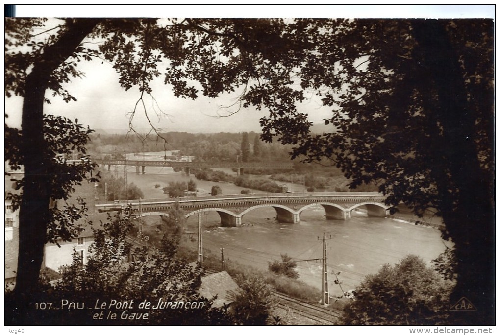 D64 - PAU  - Le Pont De JURANCON Et Le Gave - Jurancon