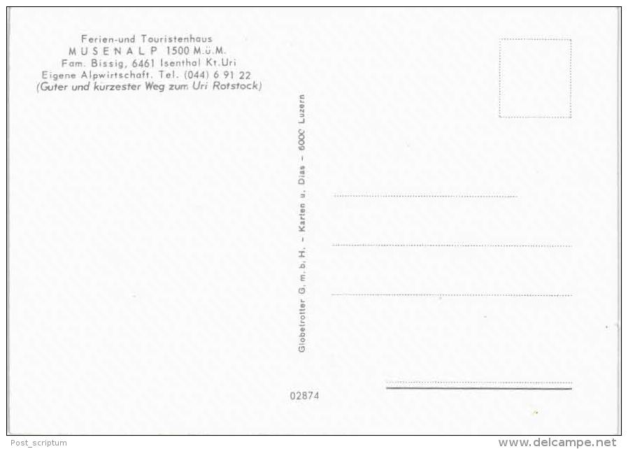 Suisse - Isenthal Ferien Und Touristenhaus Musenalp - Isenthal