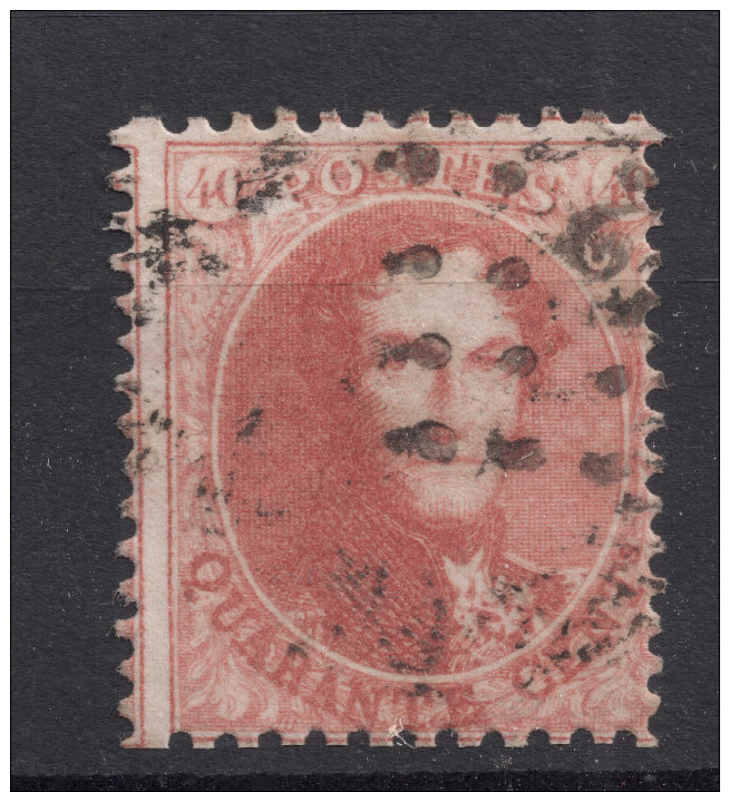 N° 16 A  Position 42  De La Planche - 1863-1864 Medallones (13/16)